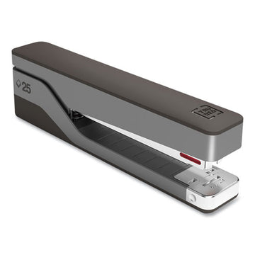 TRU RED™ Desktop Aluminum Full Strip Stapler, 25-sheet Capacity, Gray-black freeshipping - TVN Wholesale